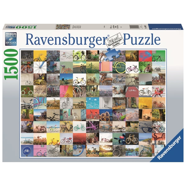 99 Bicycles and More 1500pc Puzzle - Ravensburger