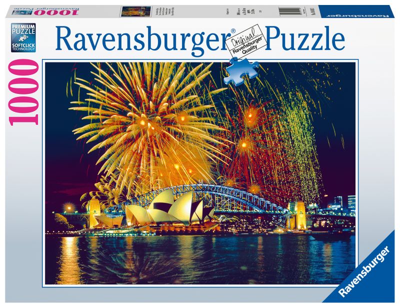Fireworks Over Sydney 1000pc Puzzle - Ravensburger