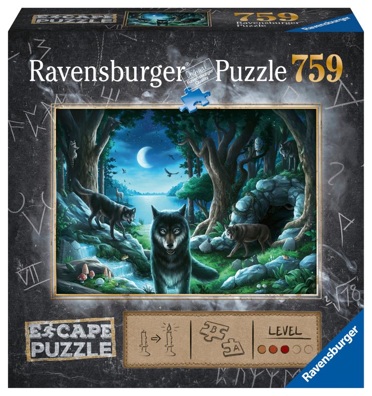 Curse of the Wolves 759pc Escape Puzzle - Ravensburger