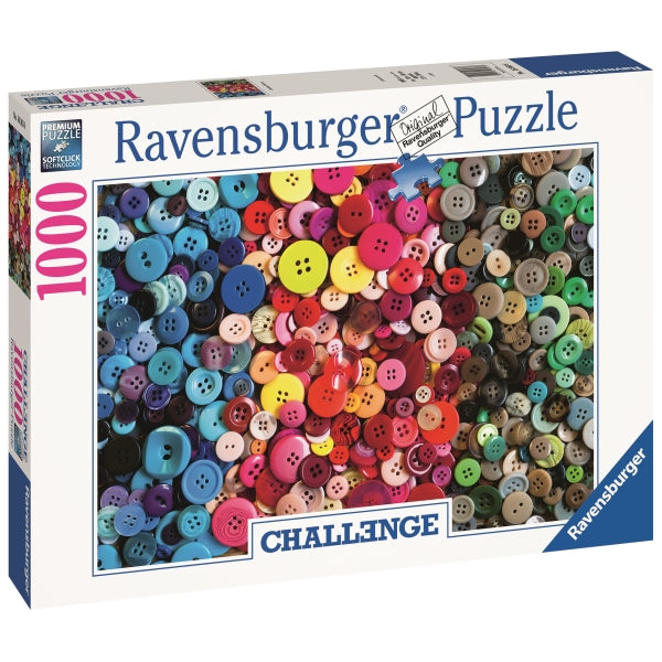 Challenge Buttons Puzzle 1000pc - Ravensburger