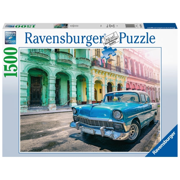 Cars of Cuba 1500pc Puzzle - Ravensburger