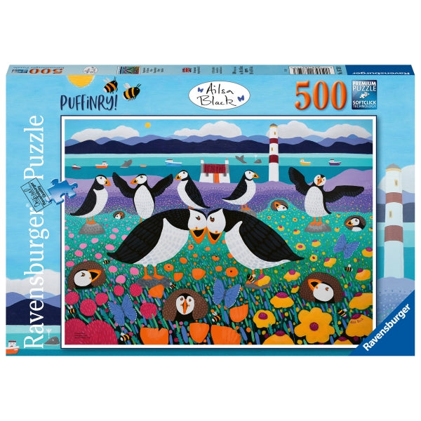 Puffinry! 500pc Puzzle - Ravensburger