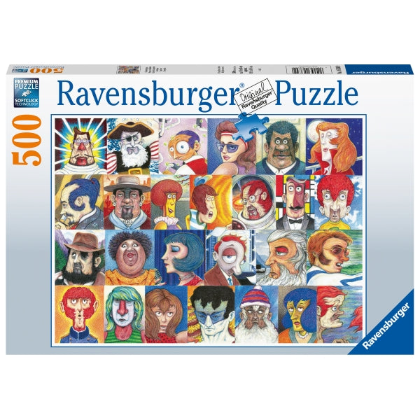 Typefaces Puzzle 500pc - Ravensburger