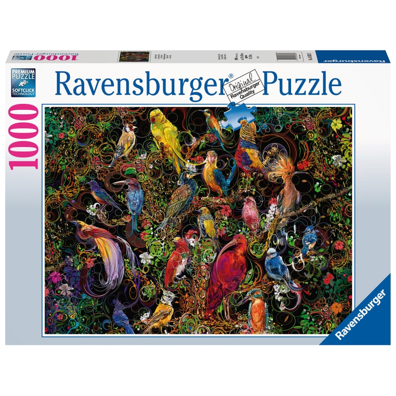 Birds of Art Puzzle 1000pc - Ravensburger