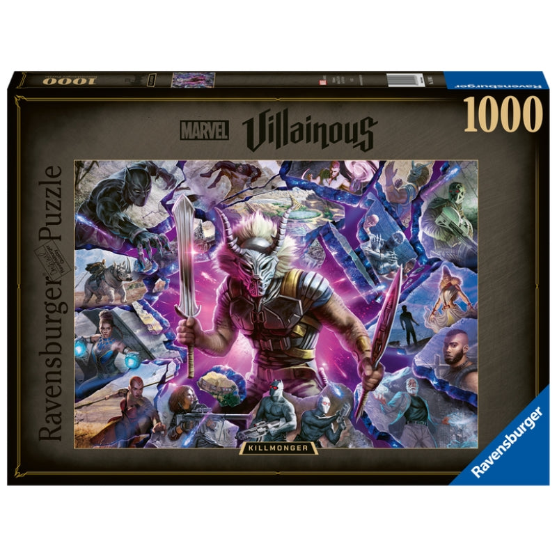 Villainous Killmonger 1000pc Puzzle - Ravensburger