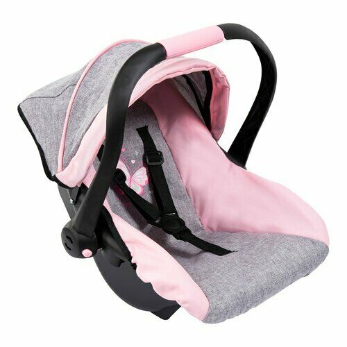Doll Car Capsule Light Grey & Pink with fairy