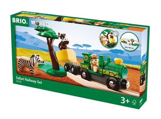 Safari Railway Set - Brio - box