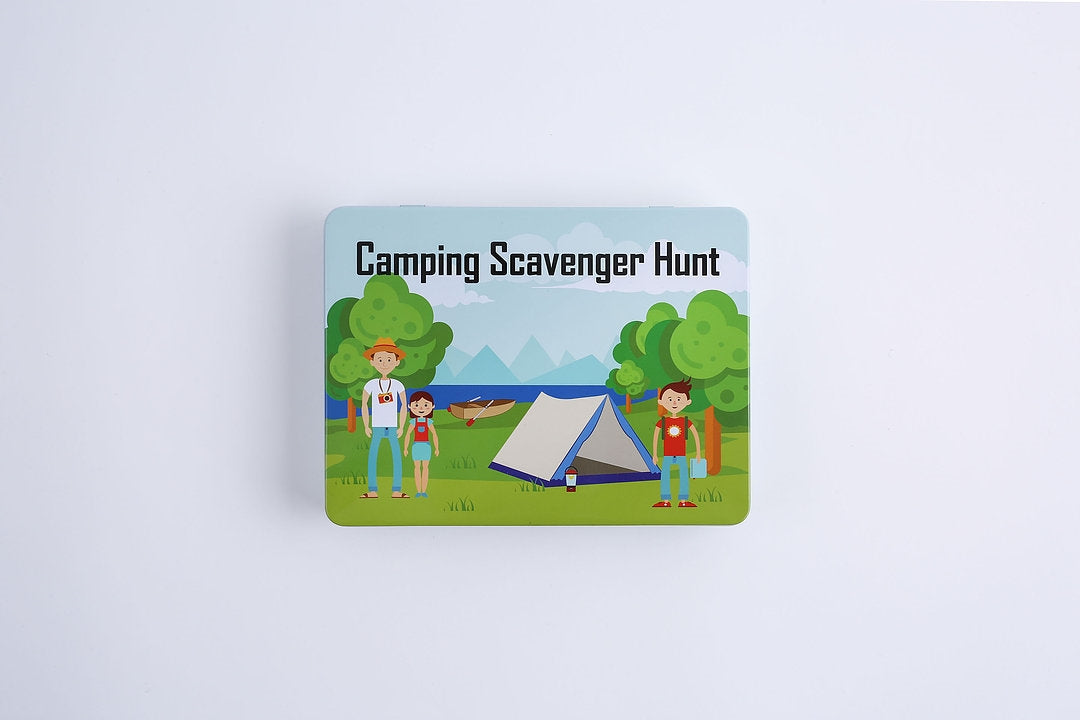 Camping Scavenger Hunt Magnetic Game - Zipboom