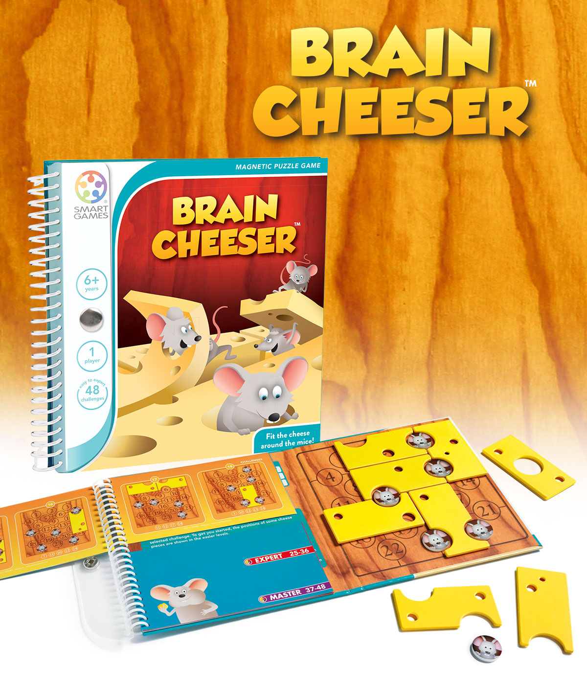 Brain Cheeser Magnetic Travel - Smart Games