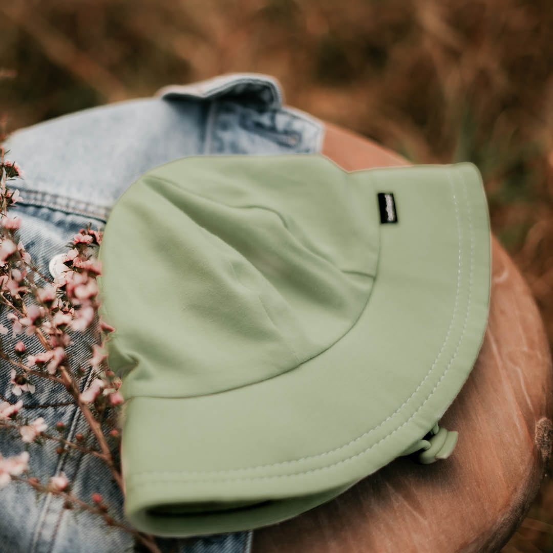 Khaki Baby Bucket Hat - Bedhead Hats