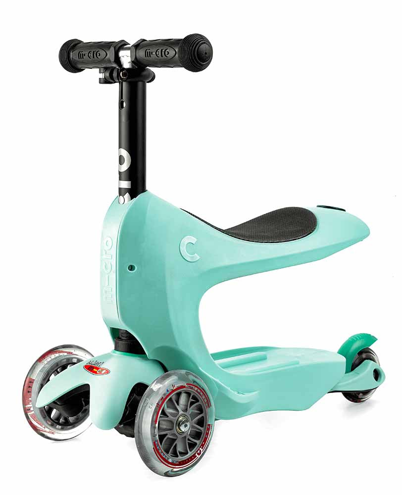 Mini2Go Deluxe Plus Ride On Scooter - Micro Scooters