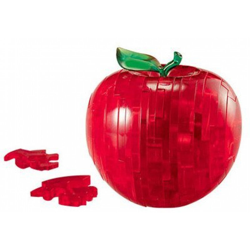 3D Mini Red Apple - Crystal Puzzles