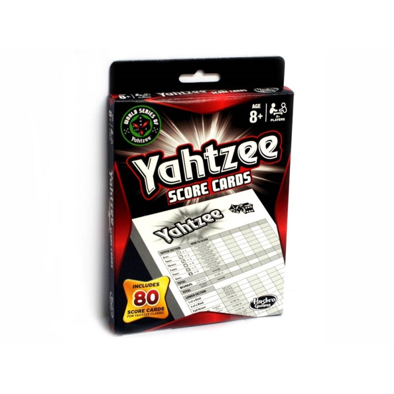 Yahtzee Score Cards - Hasbro