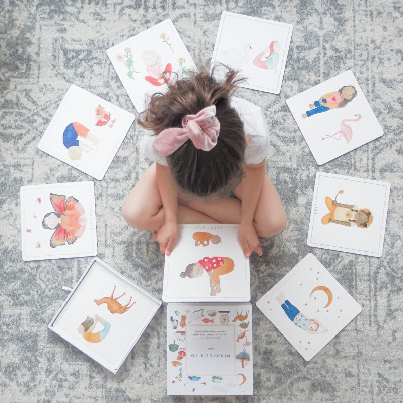 26 Yoga Cards for Kids - Mindful and Co